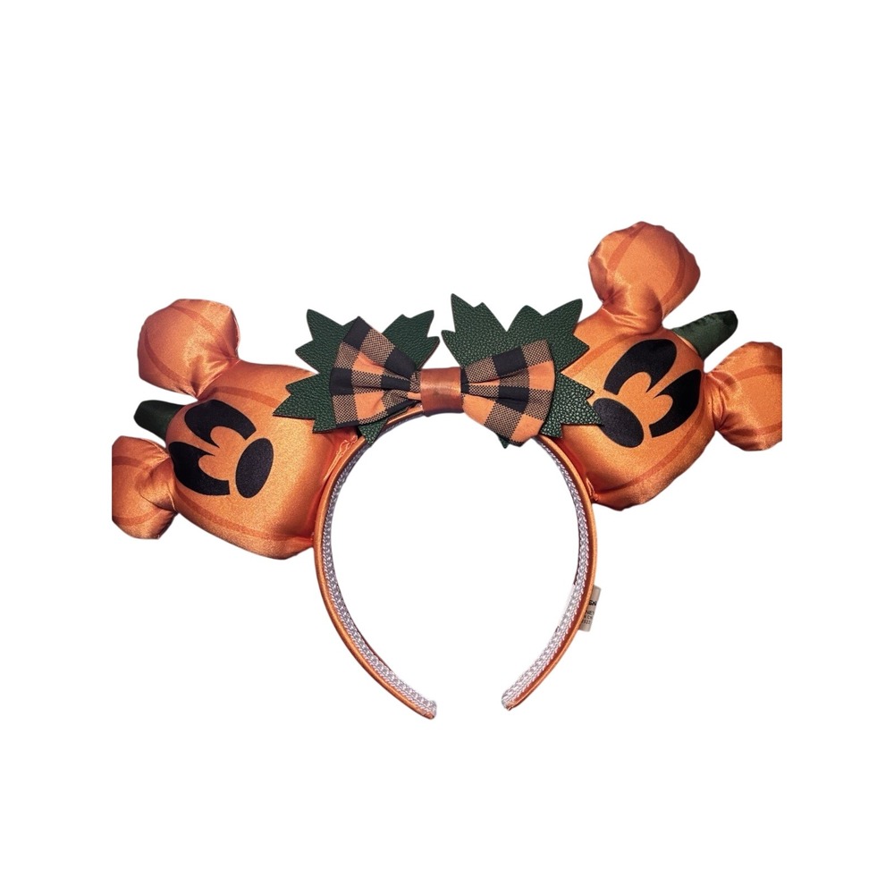 Loungefly Disney Mickey-O-Lantern Headband Orange Pumpkin One Size Fits Most